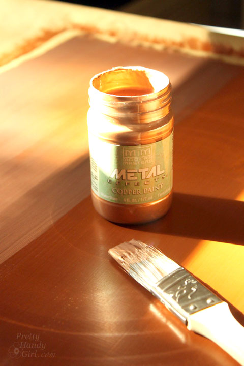paint metal effects copper paint