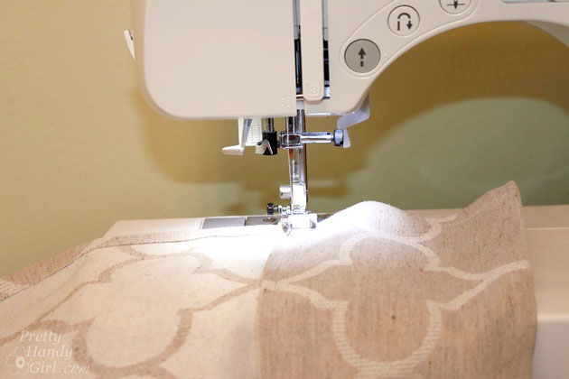 Laundry Room Sink Skirt | Pretty Handy Girl