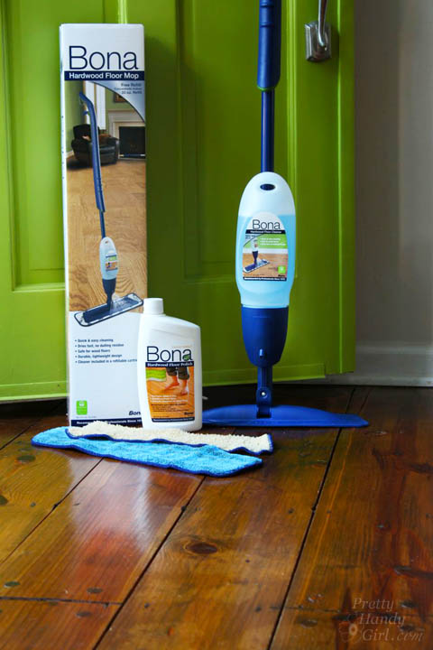How to Refinish Wood Floors without Sanding | Pretty Handy Girl
