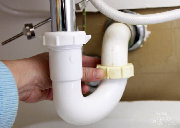 How to Replace a Sink Drain | Pretty Handy Girl