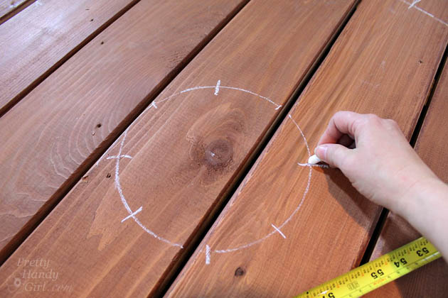 How to Paint a Deck Mandala Tattoo | Pretty Handy Girl