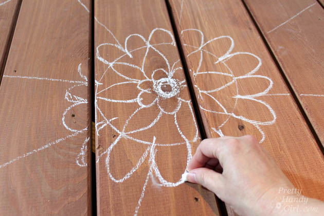 How to Paint a Deck Mandala Tattoo | Pretty Handy Girl