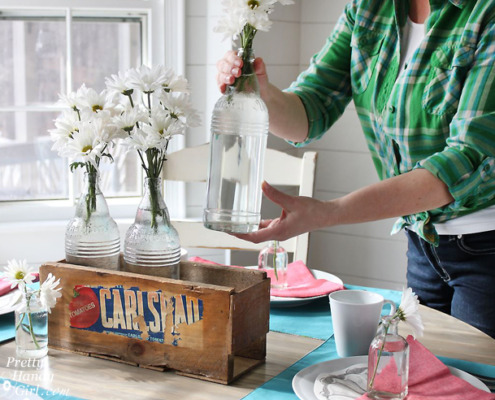 How to Build a Rustic Crate Centerpiece (No Power Tools Needed!) #DIYCourage | Pretty Handy Girl