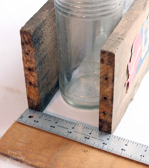 How to Build a Rustic Crate Centerpiece (No Power Tools Needed!) #DIYCourage | Pretty Handy Girl