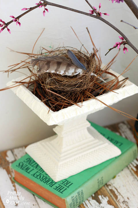 Spring Foyer Vignette | Pretty Handy Girl