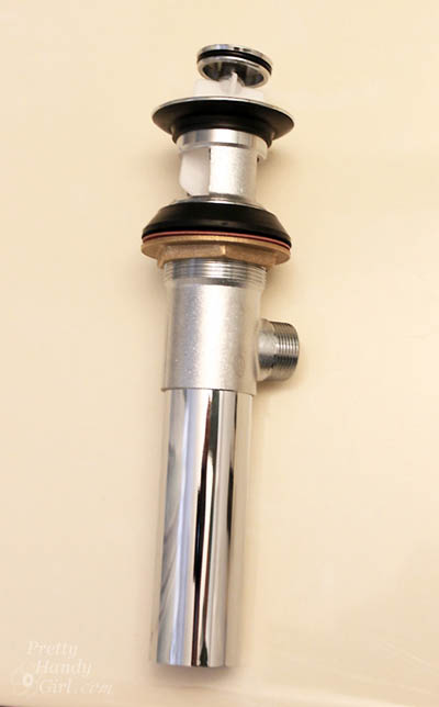 How to Replace a Sink Drain | Pretty Handy Girl