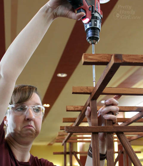 Build a Temporary Pergola with Trellises | Pretty Handy Girl
