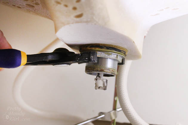 How to Replace a Sink Drain | Pretty Handy Girl