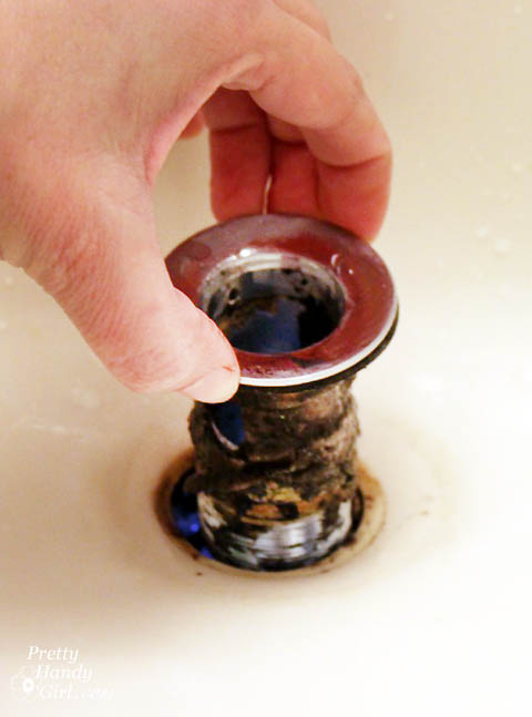 How to Replace a Sink Drain | Pretty Handy Girl