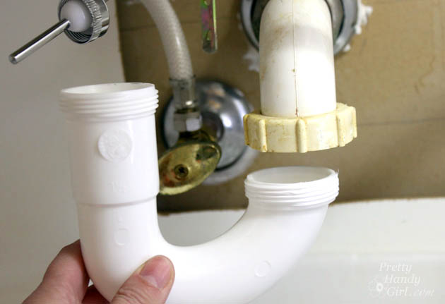 How to Replace a Sink Drain | Pretty Handy Girl