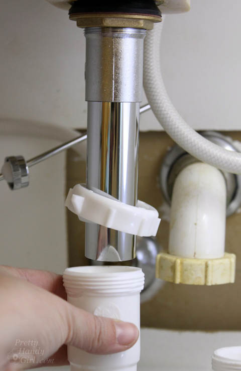 How to Replace a Sink Drain | Pretty Handy Girl