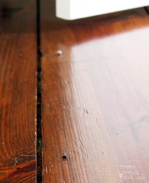 How to Refinish Wood Floors without Sanding | Pretty Handy Girl