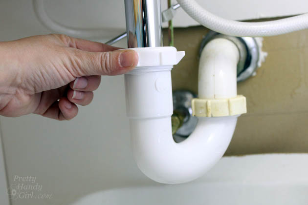 How to Replace a Sink Drain | Pretty Handy Girl