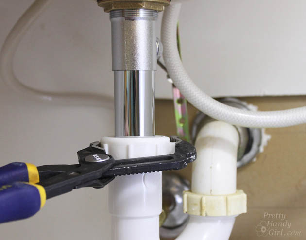 How to Replace a Sink Drain | Pretty Handy Girl