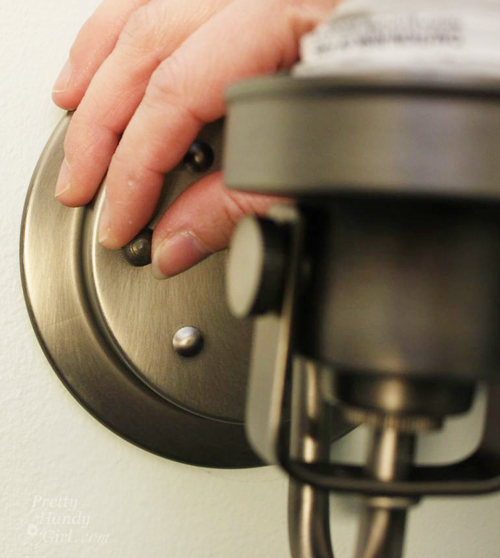 How to Install a Wall Sconce | Pretty Handy Girl