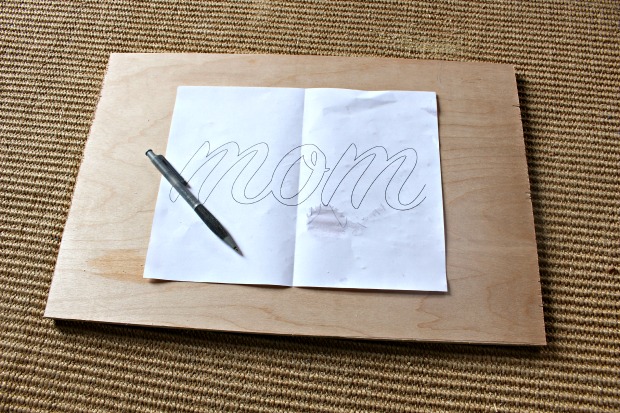 cut out tray step 1