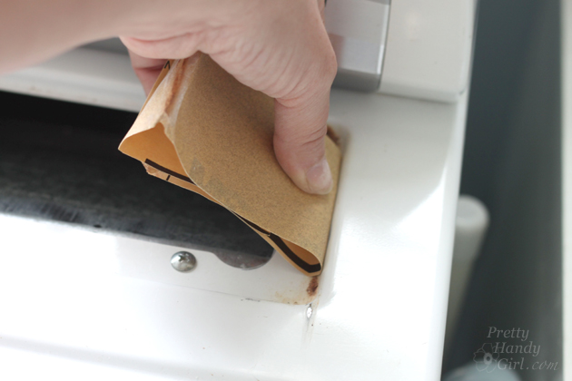 How to Refinish Rusted & Scratched Appliances | Pretty Handy Girl