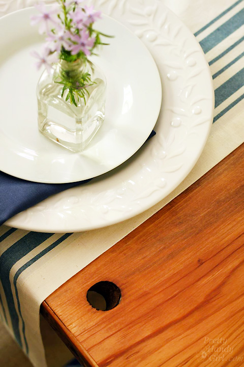 Reclaimed Lumber Farmhouse Table | Pretty Handy Girl
