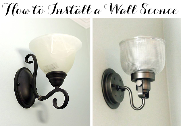 How to Install a Wall Sconce | Pretty Handy Girl