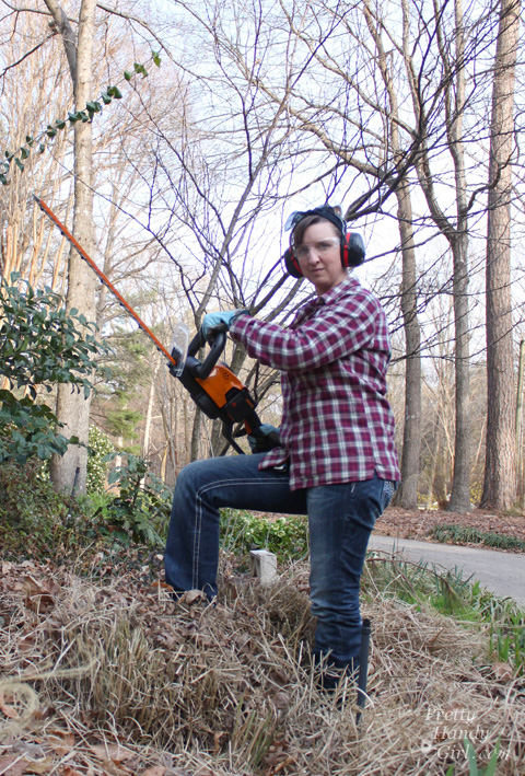 WORX 56v Hedge Trimmer Review | Pretty Handy Girl