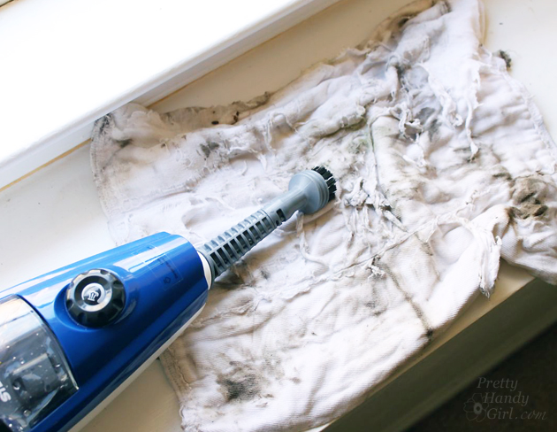 Easy Clean Your Storm Windows with Steam | Pretty Handy Girl
