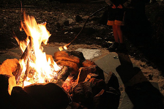 DIY Firepit and Seating | Pretty Handy Girl