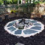 DIY Firepit and Seating | Pretty Handy Girl