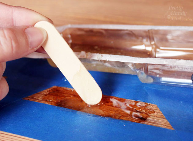 How to Fill Holes and Knots in Wood | Pretty Handy Girl