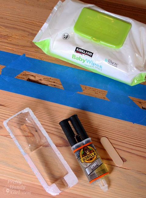 How to Fill Holes and Knots in Wood | Pretty Handy Girl