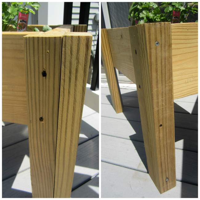 Scrap Wood Planter Box