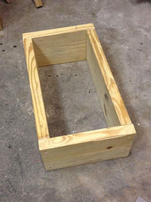 Scrap Wood Planter Box