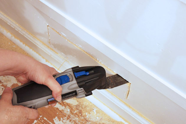 Installing a Wall Mount Flat Screen TV + Hiding Cords | PrettyHandyGirl