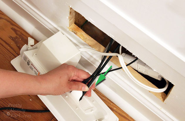 Installing a Wall Mount Flat Screen TV + Hiding Cords | PrettyHandyGirl