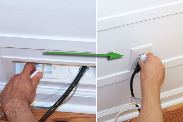 Installing a Wall Mount Flat Screen TV + Hiding Cords | PrettyHandyGirl