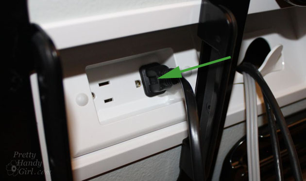 Installing a Wall Mount Flat Screen TV + Hiding Cords | PrettyHandyGirl