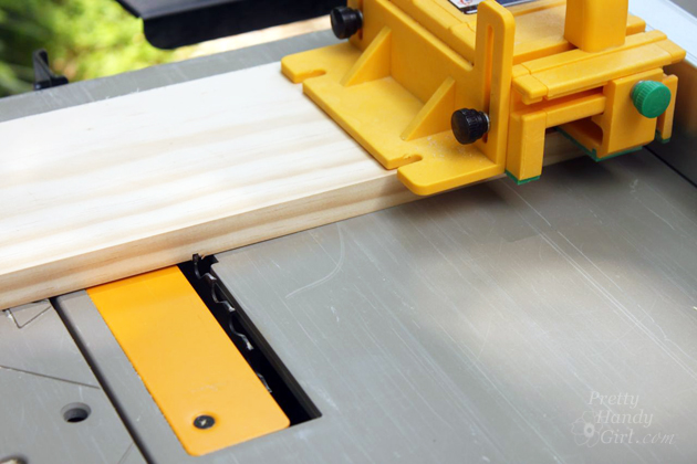 Plenty 'o Storage from One Board | Pretty Handy Girl