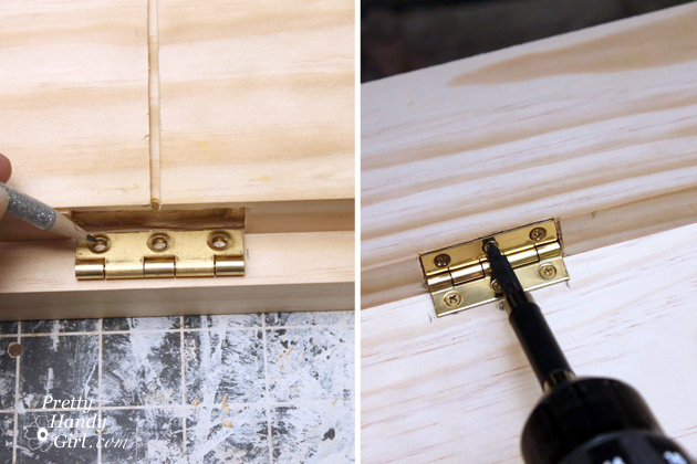 Plenty 'o Storage from One Board | Pretty Handy Girl