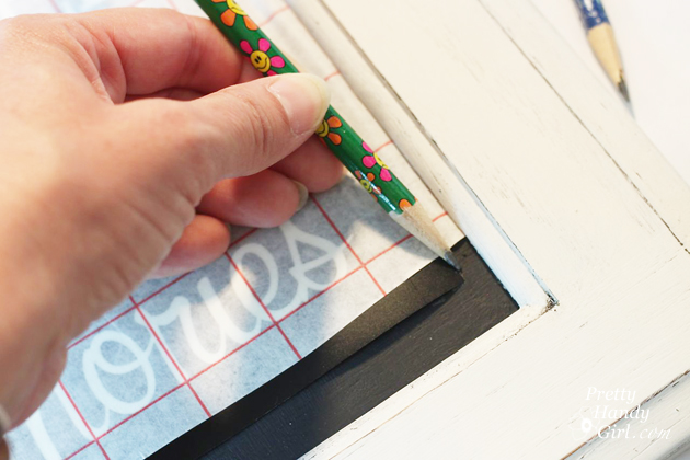 Upcycled Cabinet Door Quote Art | Pretty Handy Girl