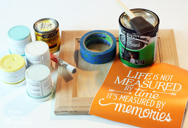 Upcycled Cabinet Door Quote Art | Pretty Handy Girl