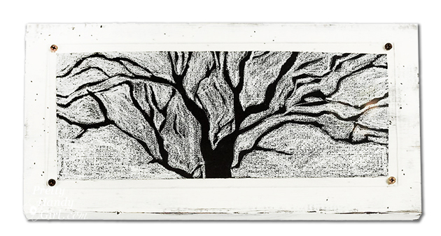Easy Plexiglass Art Frame | Pretty Handy Girl