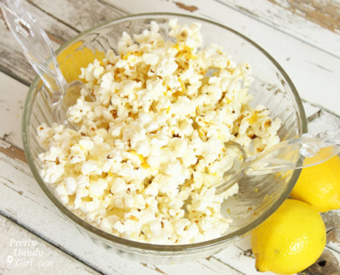 Lemon Zest Popcorn {Gift Idea} | Pretty Handy Girl