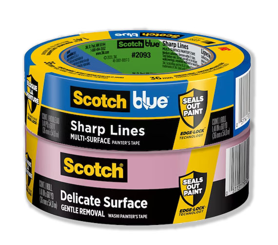 ScotchBlue Painters Tapes I use