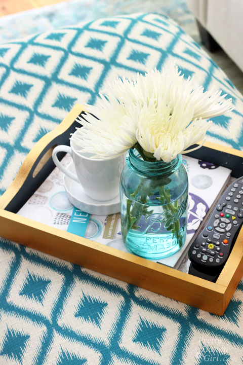 Daphne Ottoman from La-Z-Boy | Pretty Handy Girl