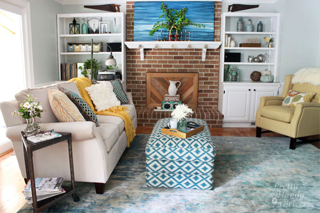 Pretty Handy Girl Living Room Reveal | Pretty Handy Girl