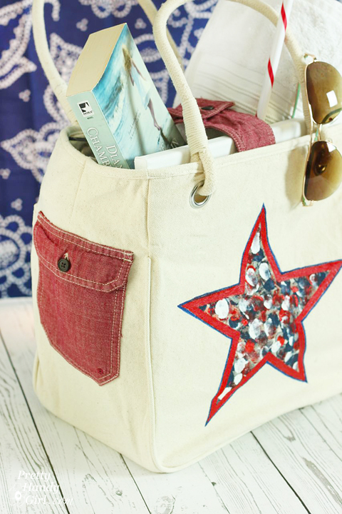 Customize a Tote Bag with an Old Shirt | Pretty Handy Girl
