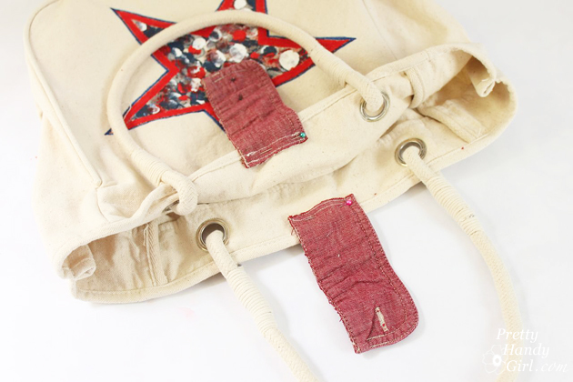 Customize a Tote Bag with an Old Shirt | Pretty Handy Girl