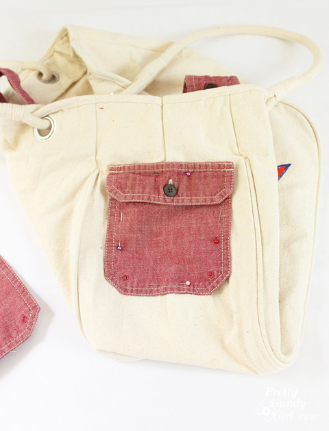 Customize a Tote Bag with an Old Shirt | Pretty Handy Girl