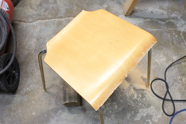 Upcycled Stool from a Chair