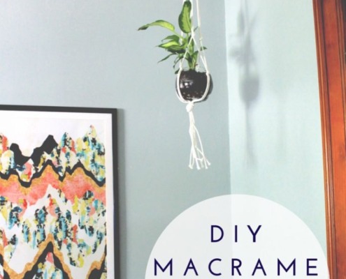 DIY Macrame Plant Hanger