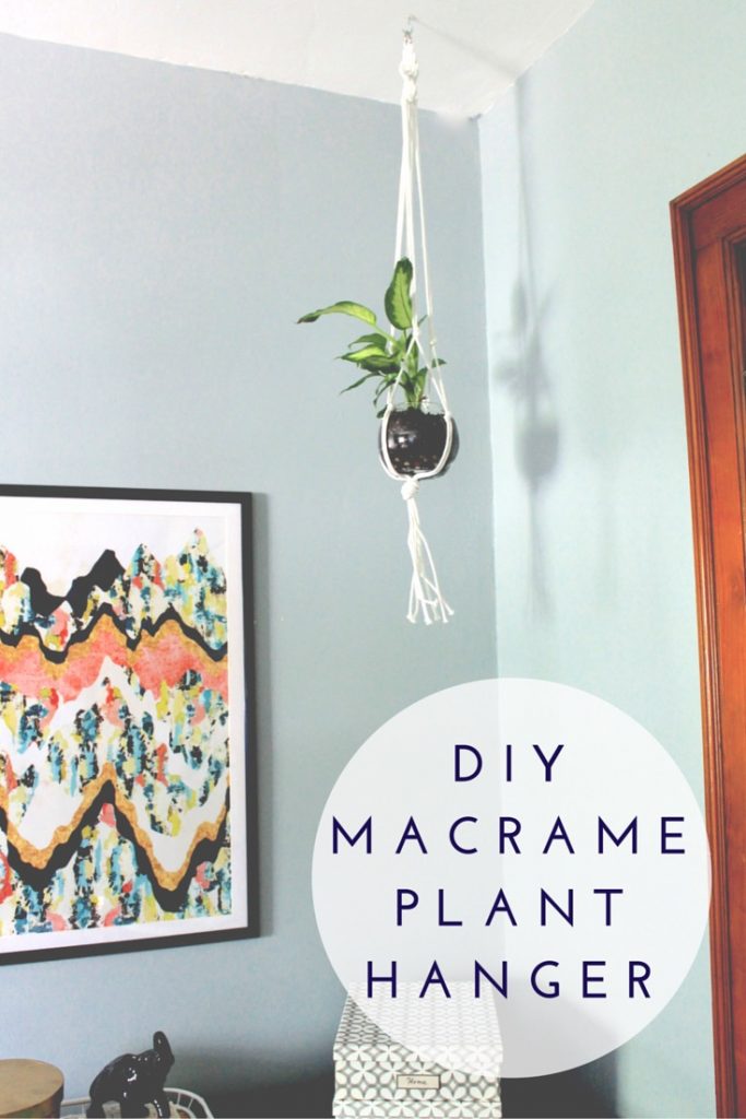 DIY Macrame Plant Hanger